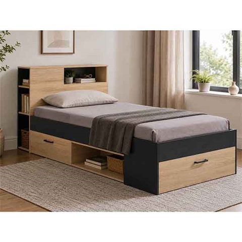 تخت تک نفره باکسدار آرشام T726